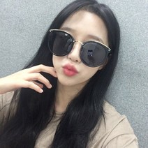 스타일자키 여자남자 패션 슬림 원형선글라스