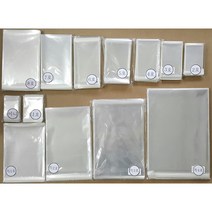 팬시파파 접착식 투명OPP봉투 - 미니 1호 2호 3호, 1호(90x100+30mm / 200매), 1팩