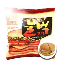 한맥식품 불고기버거 불벅140g 냉동, 140g, 1개