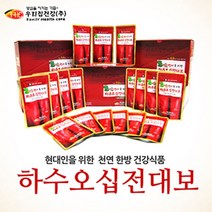 하수오 백복령 황기당귀숙지황 12가지약초 하수오십전대보, 80포, 90ml