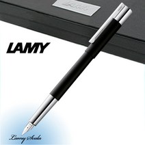 라미 스칼라 매트블랙 80 만년필 [무료선물포장], EF촉(가는촉), 각인있음