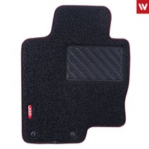 위코 엣지 코일 카매트 2P(운전석+조수석)-블랙, BMW-7시리즈 롱바디(94년~00년)