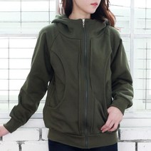 탑스웨이크 국내생산 기모후드집업 빅포켓 후드집업