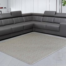 JSS&D PVC 쿠션매트(12T) / 두꺼운 바닥 거실 애견 발코니 베란다 층간소음 운동 매트 장판 대형 특대형, 곡선그레이