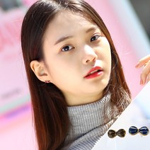 kirakirashop 소녀리본 귀걸이_AEA1241