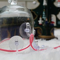[더원몰] [더원스토리] 전원코드 케이블타이 흡착판 크리스마스조명 트리 전구, 흡착판(20개)