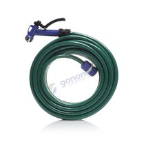 물호스세트 15m PVC 편사호스+분사기+수도연결기