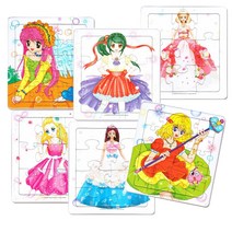 (98무배) 우리아이 첫미니퍼즐 공주 9종 6조각~, 8.공주 (24조각), 1개