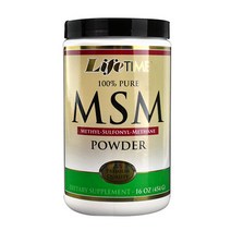 Life time 100% 식이유황 MSM파우더 454g, 1통
