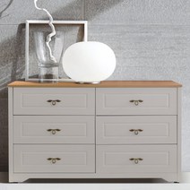 [1만원 즉시할인중] 다빈치 1200 와이드 서랍장, 오크화이트