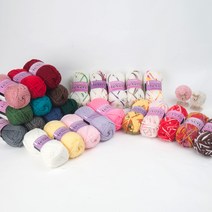 [텍세레] 털실 목도리 학생용 대바늘뜨기 숄 용, 145 텍세레 투윈 무지개