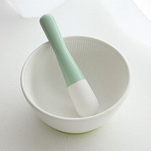 블루마마 도자기 이유식 조리기 세트 절구 + 방망이, 민트, 1세트