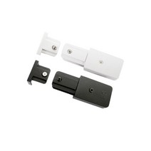 한양라이팅 전원마감잭, 블랙, 1개