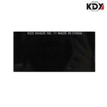 용접면 차광 흑유리 NO-11 보급형/용접유리/용접마스크/안전용품/용접보호/자동차광택/광택확인, 3개