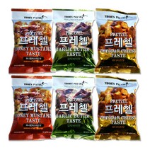 프레첼 3종 각2개씩 세트(85g*6개)[수입과자 프레즐 크래커 오예스], 85g, 6개