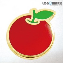 로고마크 사과 뺏지