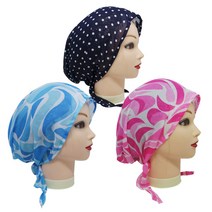 [요들] 핑클 모자형 끈 스카프 (색상랜덤) /뷰티/미용실/소도구/소품, 1개, 랜덤색상