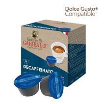 [돌체구스토 호환 by 가리발디] 블루(DECAFFEINATO) 1팩(16알) 캡슐 커피, 1팩