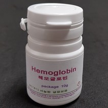 오피스안 Hemoglobin 헤모글로빈 10G 혈흔반응실험시약 시약