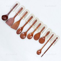 NGO THI THINH VAN 칼백화점 대추나무 천연옻칠 우드 키친툴, 슬림 주걱, 1개