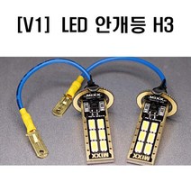안개등 모음 POWER NIGHT VISION 포그램프 차량용 전구 고휘도 FOG LAMP, [NIGHT VISION] [V1] H3 타입, 2개입