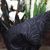 크리에잇투 도트엠보 라인패턴 컬러포장지 60*50cm, 화이트, 1개