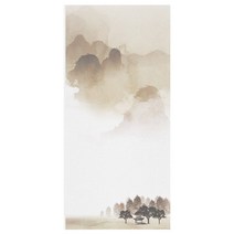 꾸밈 is748m-무점착유리시트전통수목화유리문시트지 시트지, 6.이미지