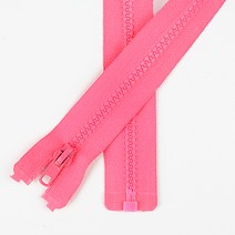 60cm 점퍼용 지퍼 네온 핑크 5호