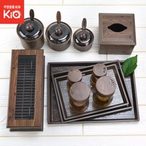 목향쟁반 양념단지 미원병 식초간장병 냅킨함 수저함, 목향양념단지 1호