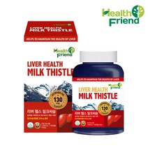 헬스프랜드 캐나다 리버 헬스 밀크씨슬 6개월분 실리마린 간 영양제, 1개, 180g