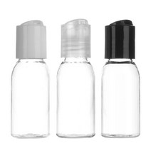 허브스프레이 프레스캡 플라스틱용기 30ml~500ml, 30ml, 투명용기 검정캡