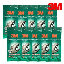 3M 쓰리엠 컴포트 그립 M 코팅 작업용 장갑, 10개, 그레이