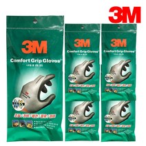 3M 쓰리엠 컴포트 그립 XL 코팅 작업용 장갑, 그레이, 5개