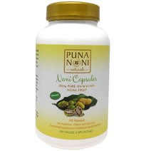 Puna 하와이 푸나 노니 Noni 625 mg 100 capsules, 1병