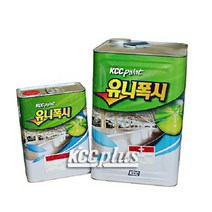 KCC 유니폭시라이닝(무용제) 16L(24kg) 인테리어 빈티지 바닥 투명 에폭시 녹색 회색, 유니폭시라이닝-녹색 16L