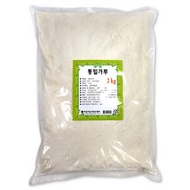 통밀가루 2kg 통밀 밀가루 식빵 수제비 칼국수 반죽 제과 제빵 떡 베이킹 재료, 1개