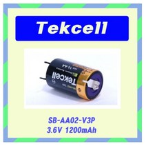 텍셀(Tekcell) SB-AA02-V3P(14250 3.6V 1200mAh) 리튬전지작업, 1개, 1개