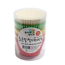 더팩 노르딕색지 머핀컵55mm 혼합색, 1개