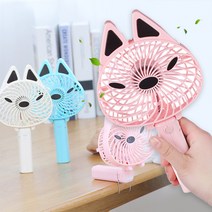 혜림 USB 3단 미니선풍기 - 여우, 퍼플
