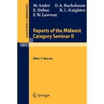 Reports of the Midwest Category Seminar II Paperback, Springer