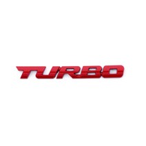 카포카 자동차 터보 엠블럼 스티커 TURBO 뱃지, 터보 Small레드