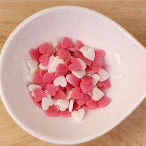 달곰베이킹 슈가스프링클 하트, 20g, 1개