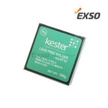 엑소 kester 무연납 실납 1.0mm 80g No. KT12