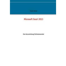 Microsoft Excel 2013 Paperback, Books on Demand