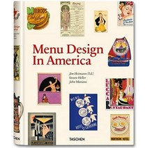 Menu Design in America Hardcover, Taschen