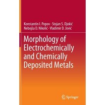 Morphology of Electrochemically and Chemically Deposited Metals Hardcover, Springer