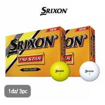 정품 스포츠용품 다양한골프공 브랜드별골프공 스릭슨 1dz/3pc, 스릭슨TRI STAR