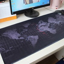 ETN 세계지도 롱마우스패드80*30cm/논슬립패드/마우스패드, 세계지도롱마우스패드(80cm*30cm)