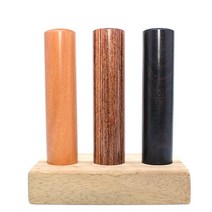 장환봉 (비단 흑단 대추) 도장 [크기차이 있어요^^], 선택02. 비단 6푼(18mm), 1개