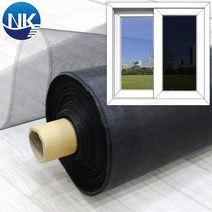 NK롤 창문 방충망 18x16매쉬 블랙 폭 220cm x 길이 15cm, 1개